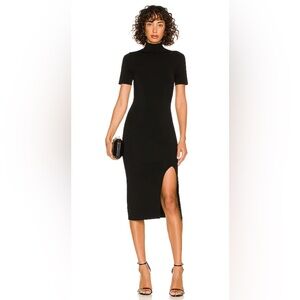 Alice + Olivia Kaylen Mock Neck Dress